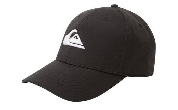 Schwarze Snapback-Kappe für Frauen von der Marke Quiksilver