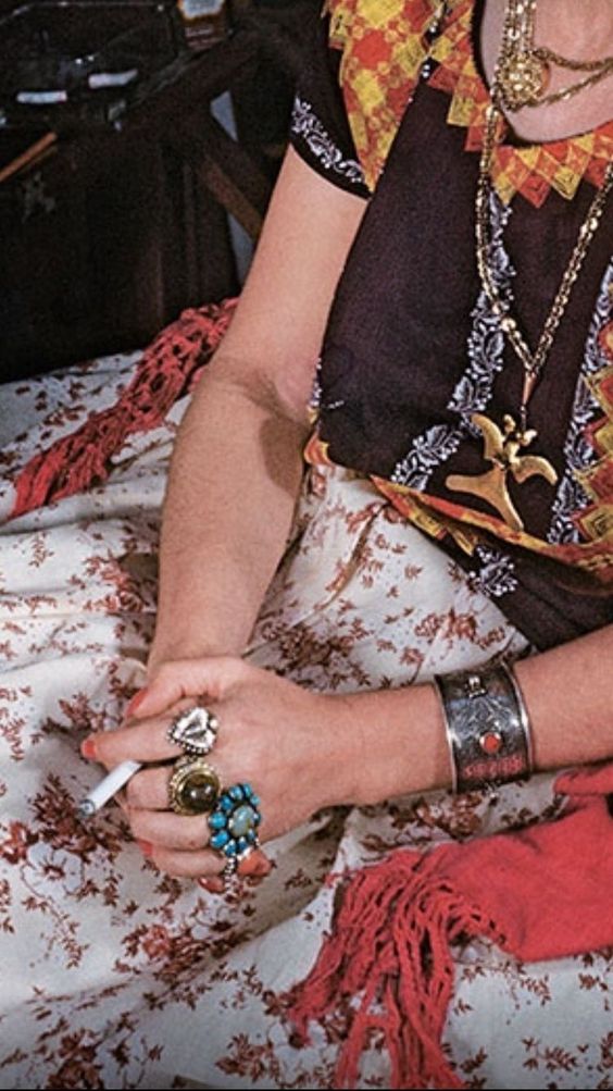 Bijoux et bagues de Frida Kahlo