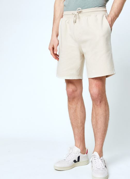 sweatshort beige homme colorful standard