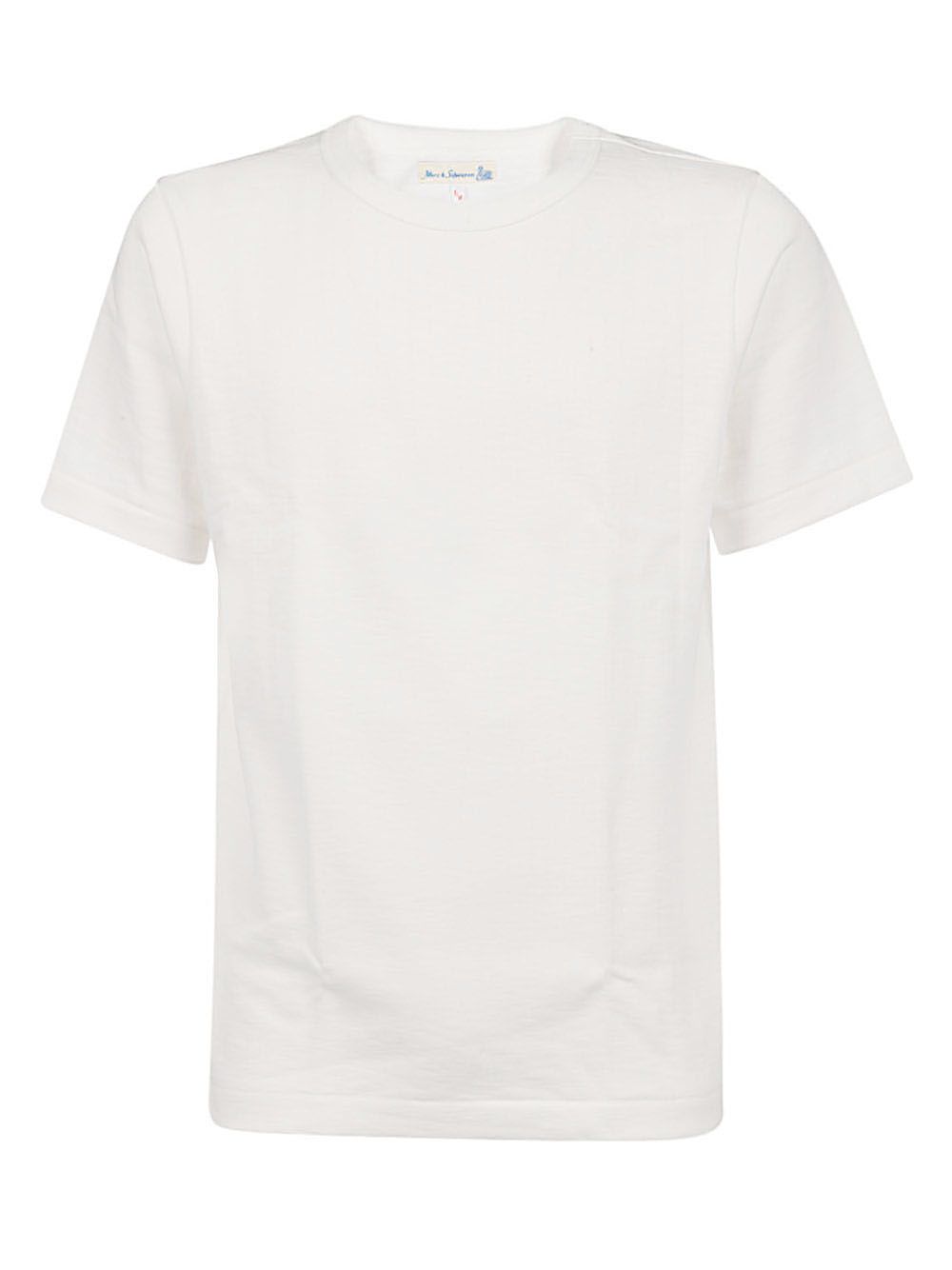 tshirt coton blanc homme merz b schwanen