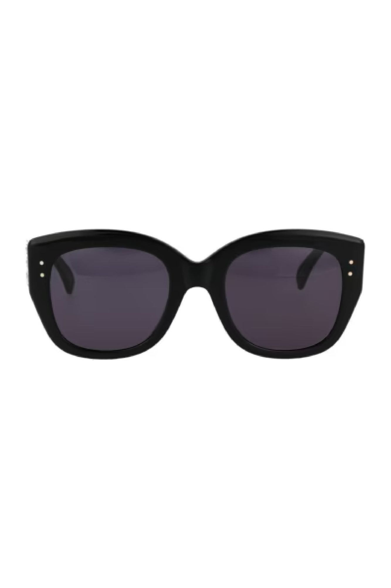 Schwarze Sonnenbrille Alaïa