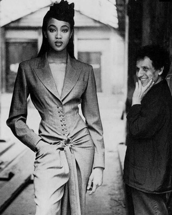 Foto Schneider Azzedine Alaïa, Naomi Campbell