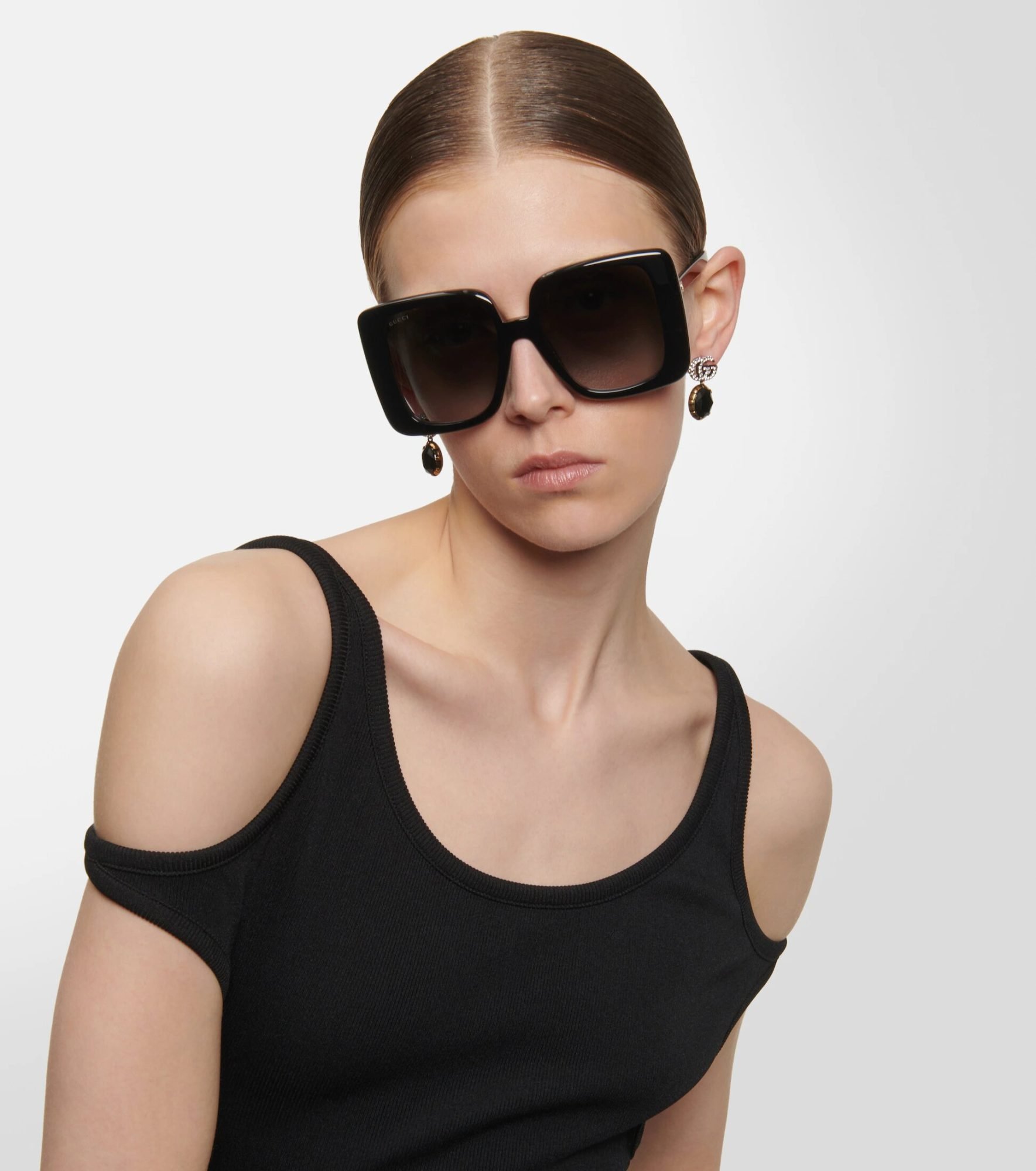 Lunettes de soleil pour femme carrées oversize Gucci Eyewear