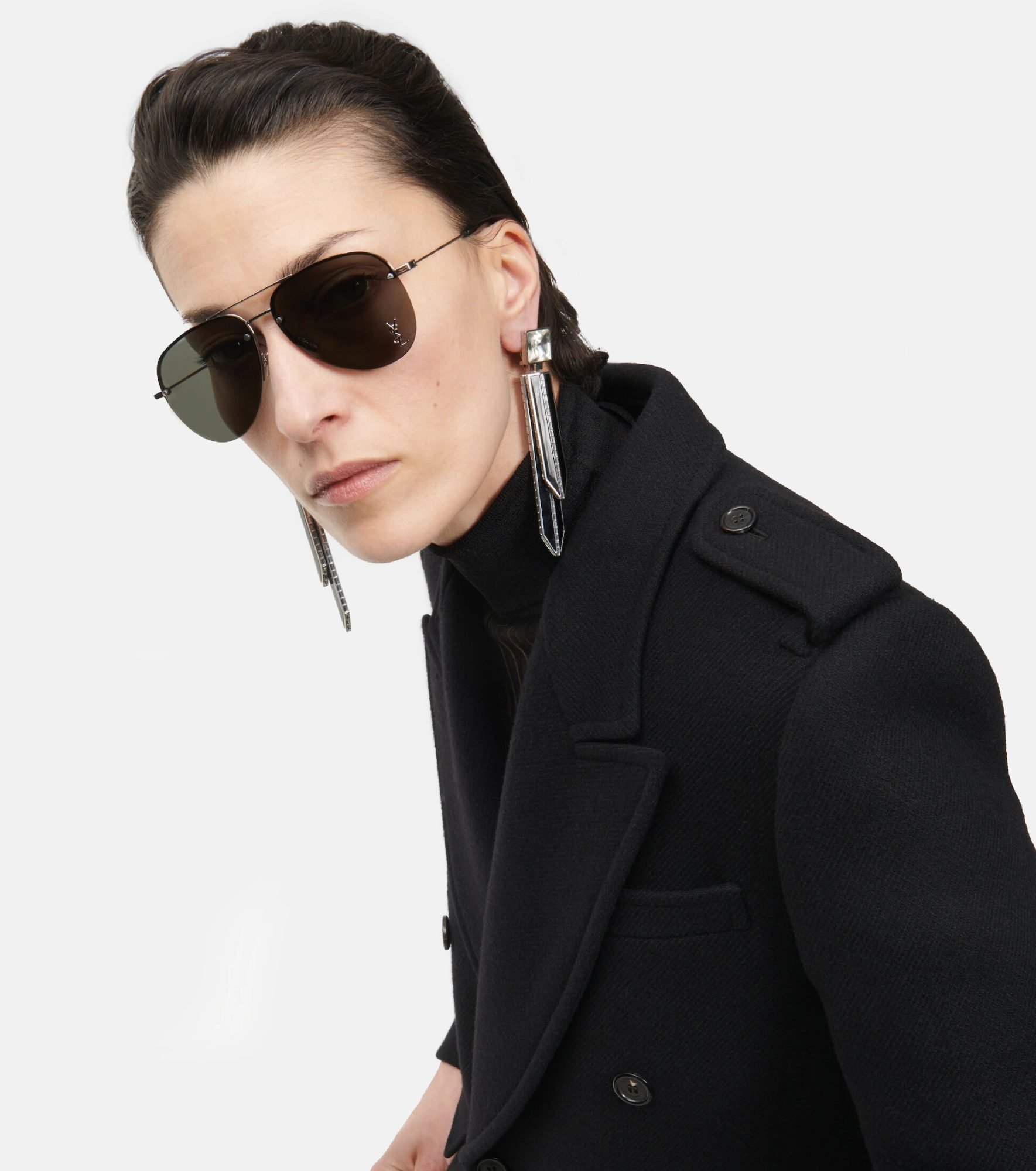 Pilotensonnenbrille von Saint Laurent