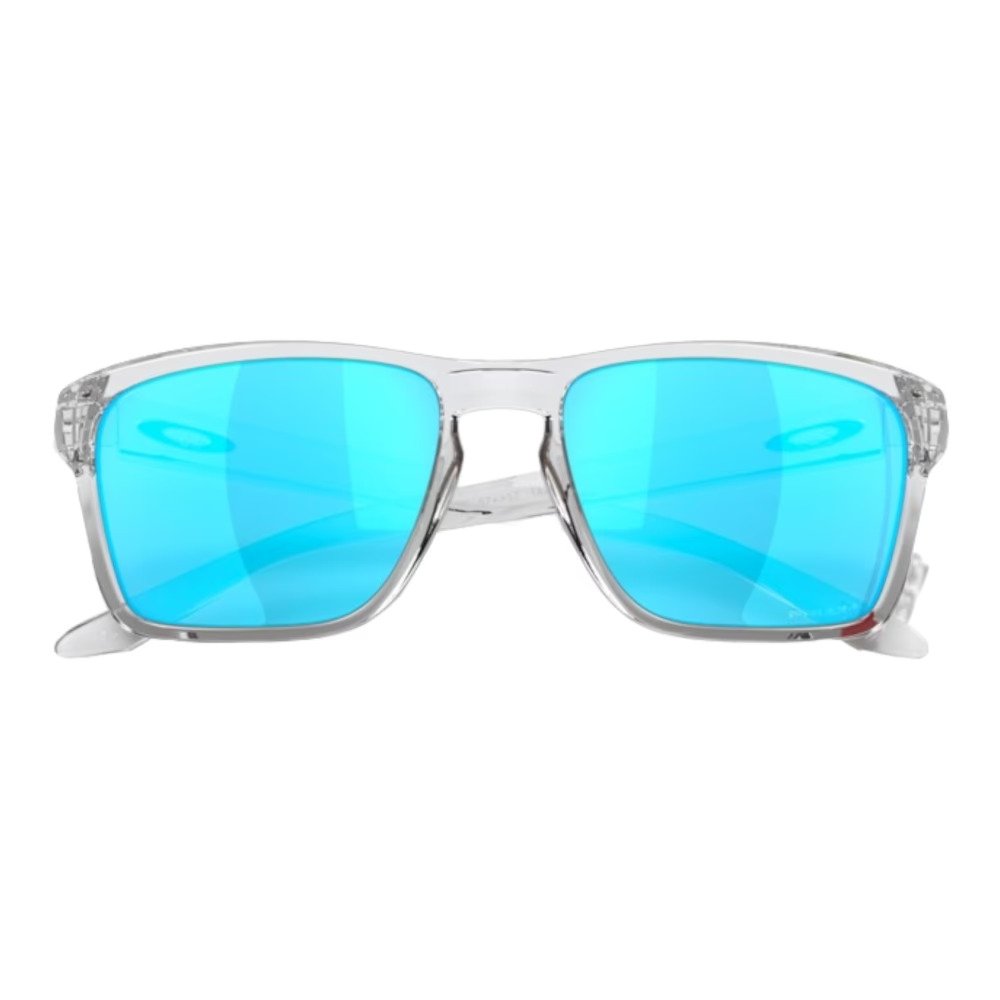 Reflektierende quadratische Sonnenbrille für Frauen Oakley