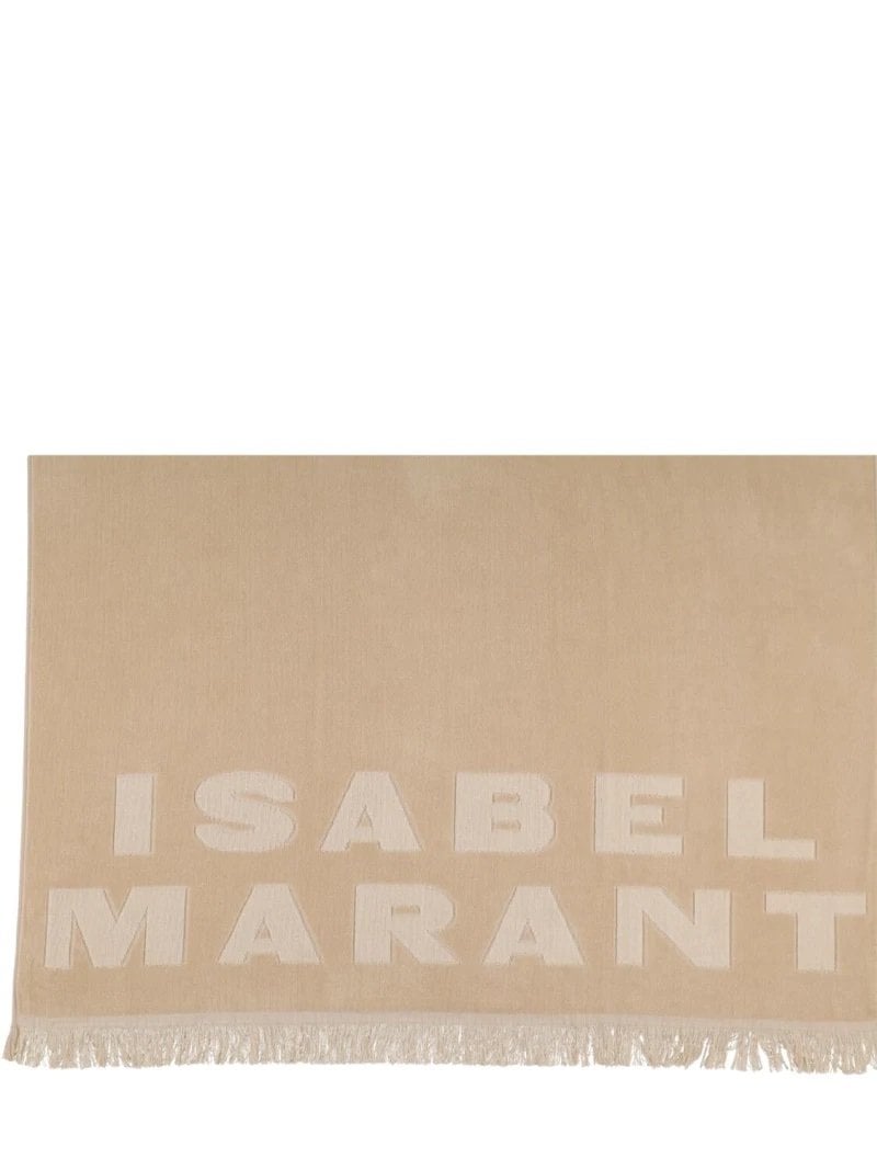 serviette plage coton eponge isabel marant