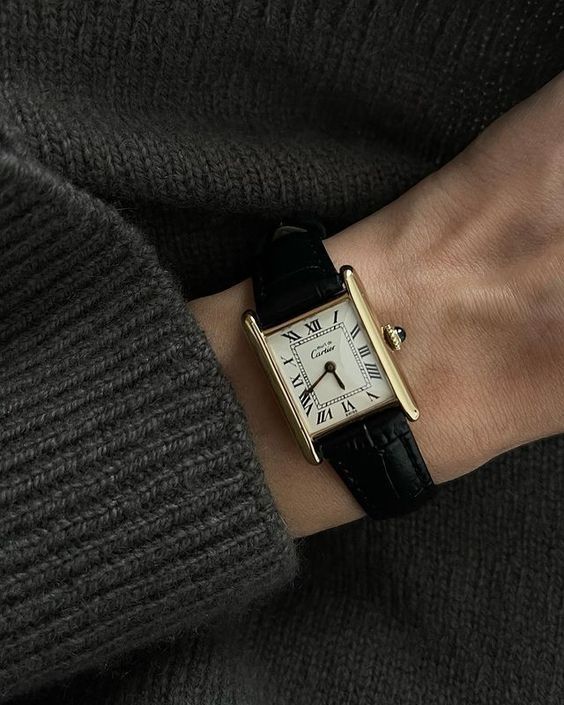 Vintage-Uhr von Cartier