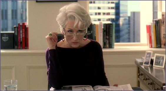 Miranda Priestly gespielt von Meryl Streep