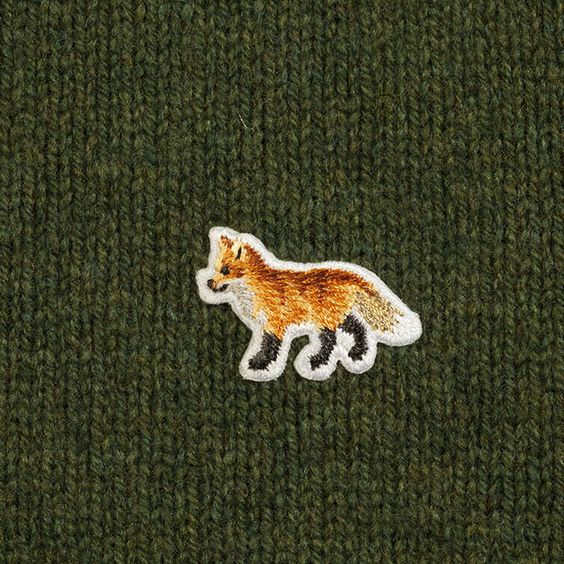 Logo Maison Kitsuné Fuchs in Farbe