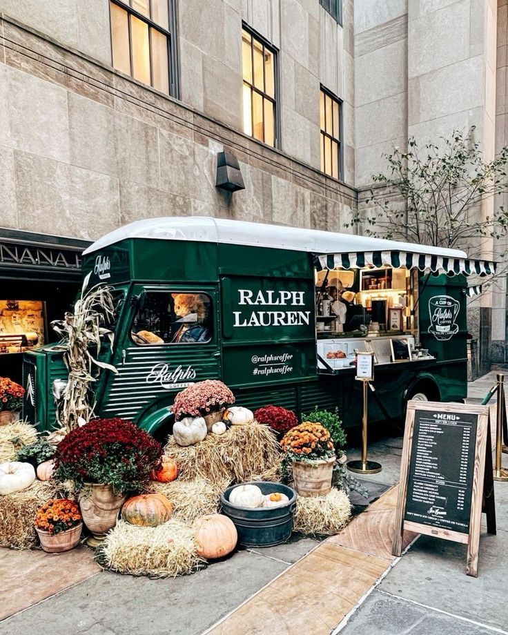 Camion coffee truck Ralph's Coffee New York