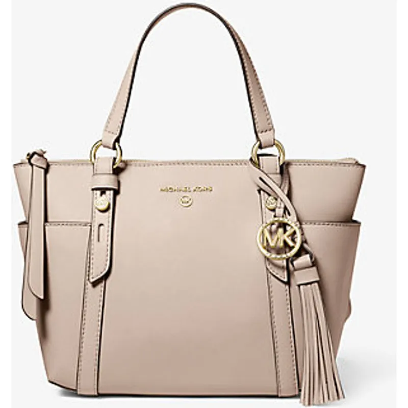 mk petite besace nomad en cuir saffiano avec glissi re sup rieure michael kors 36043052322 Modalova