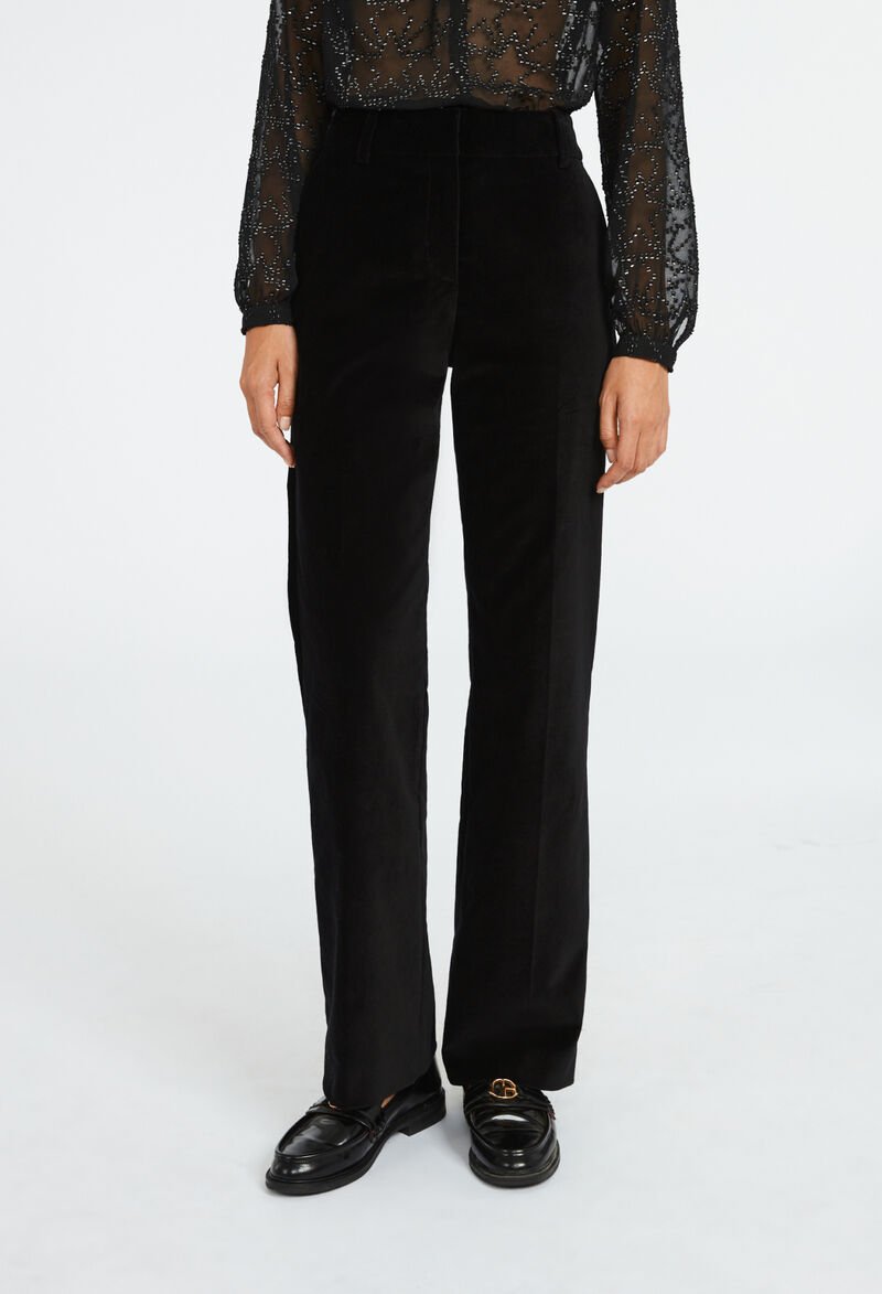 Schwarze Cordhose von Claudie Pierlot