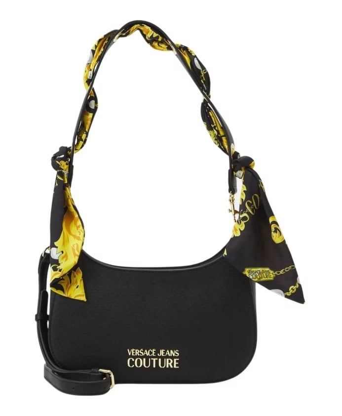 Sac cuir demi lune Versace Jeans Couture