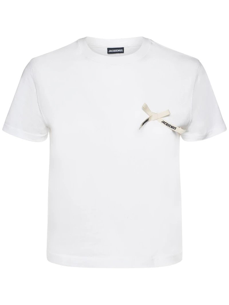 T-shirt avec noeud Jacquemus