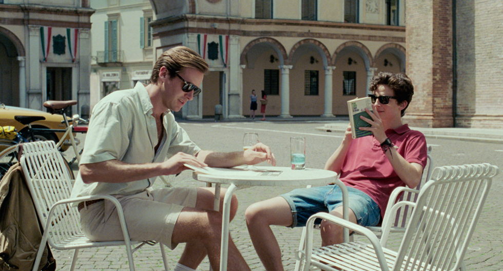 Szene aus dem Film Call Me By Your Name