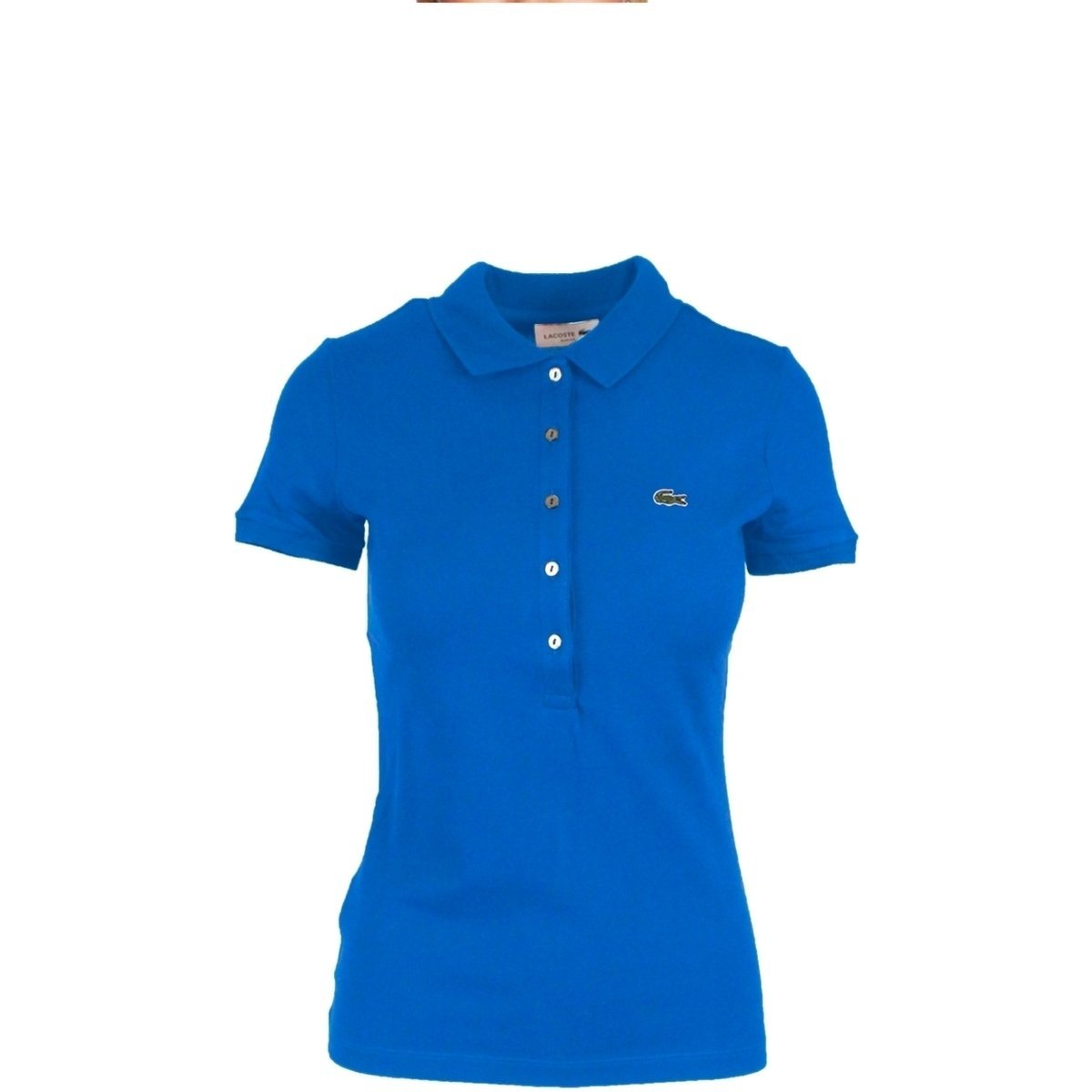 Cobaltblaues Polo Lacoste