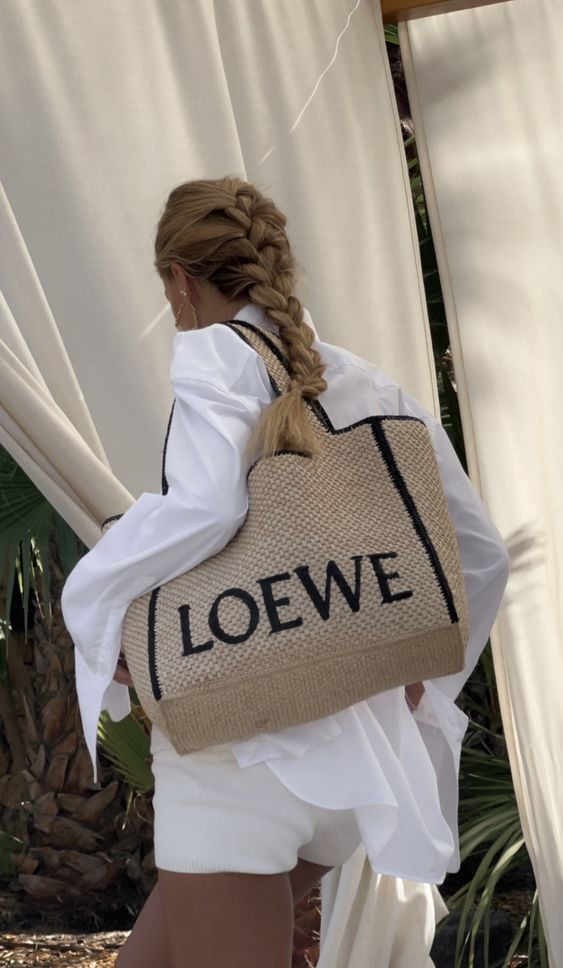 Raphia-Tasche von Loewe