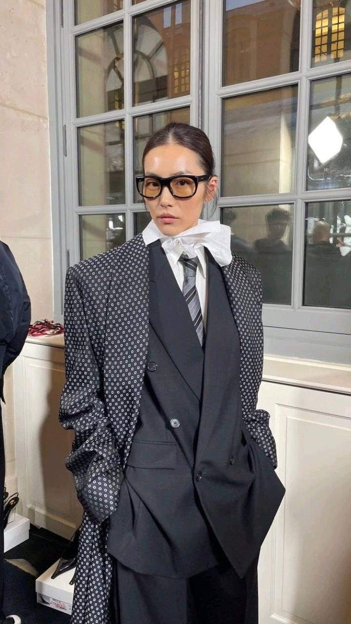 over layer suit femme