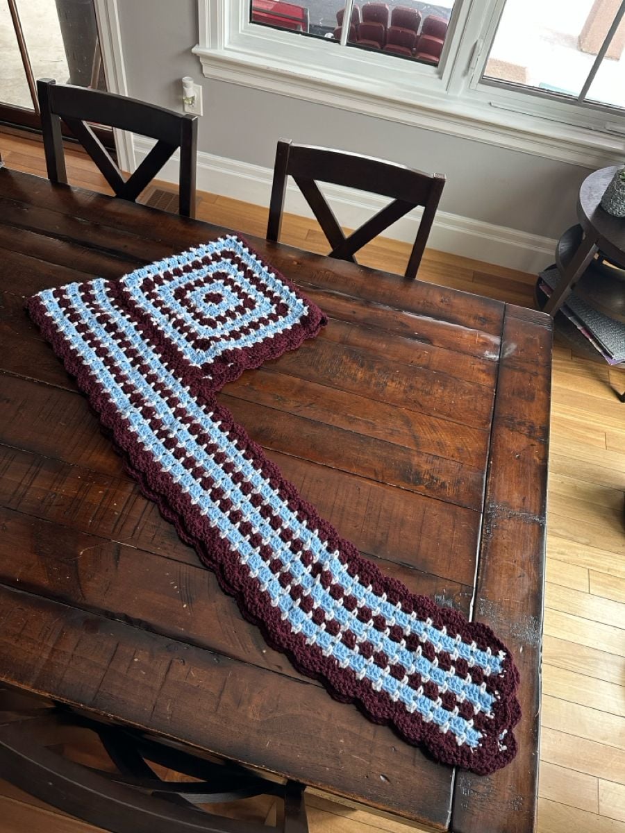 Häkel-Schalbalaclava