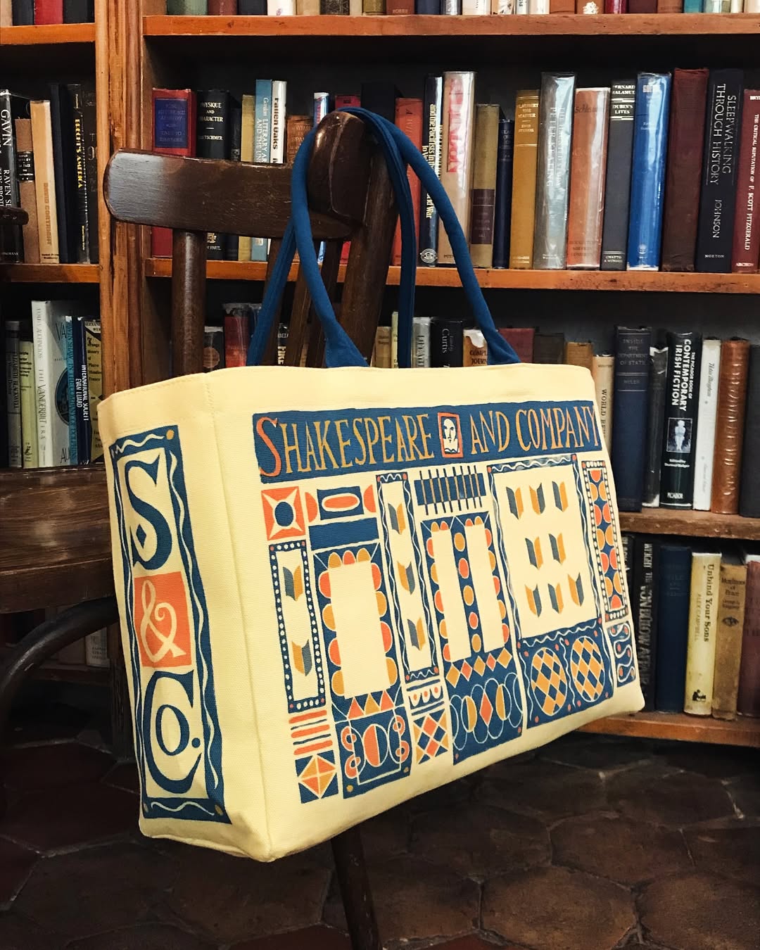Tote Bag Bloomsbury Shakespeare and Company