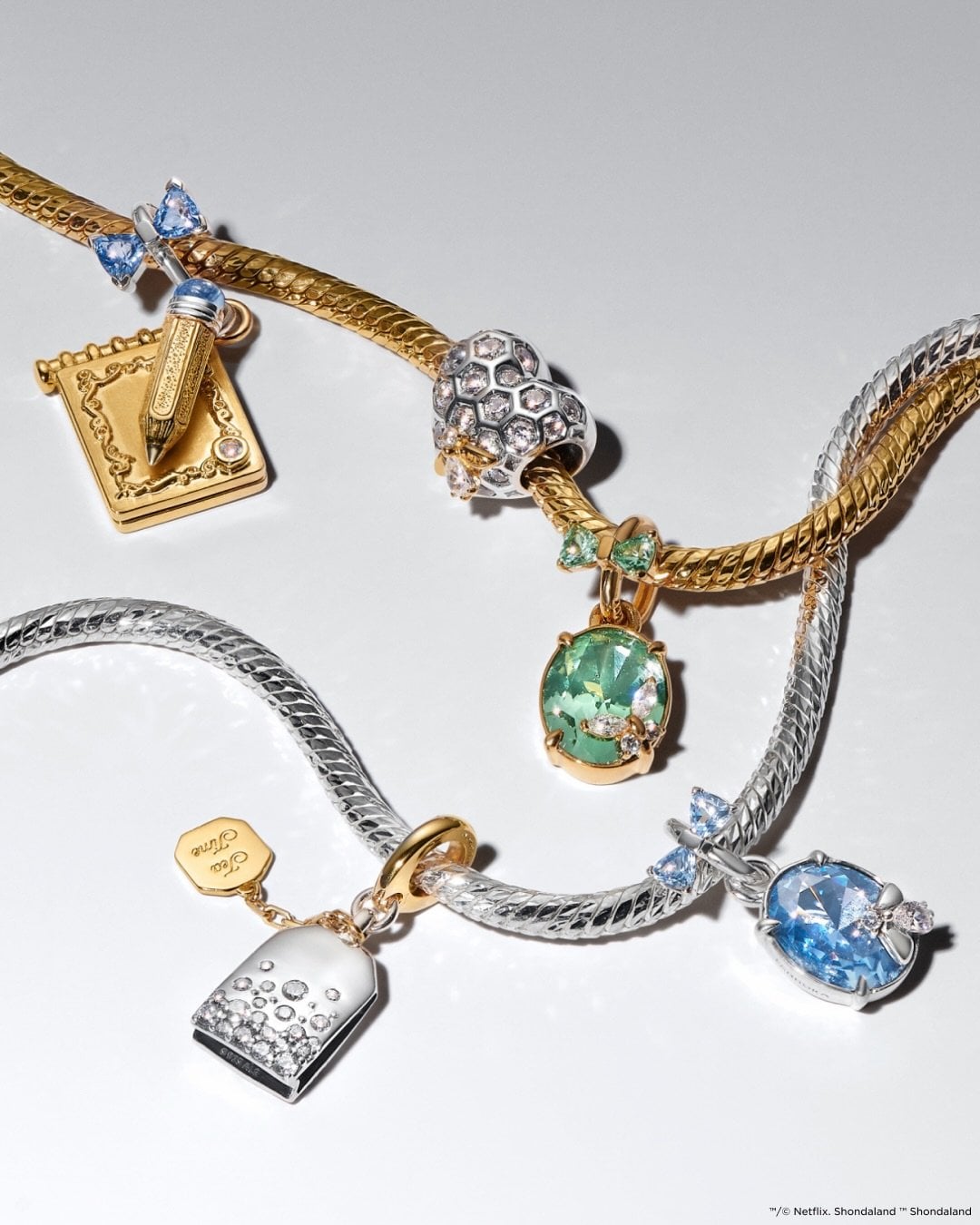 Collaboration Pandora x Bridgerton Netflix