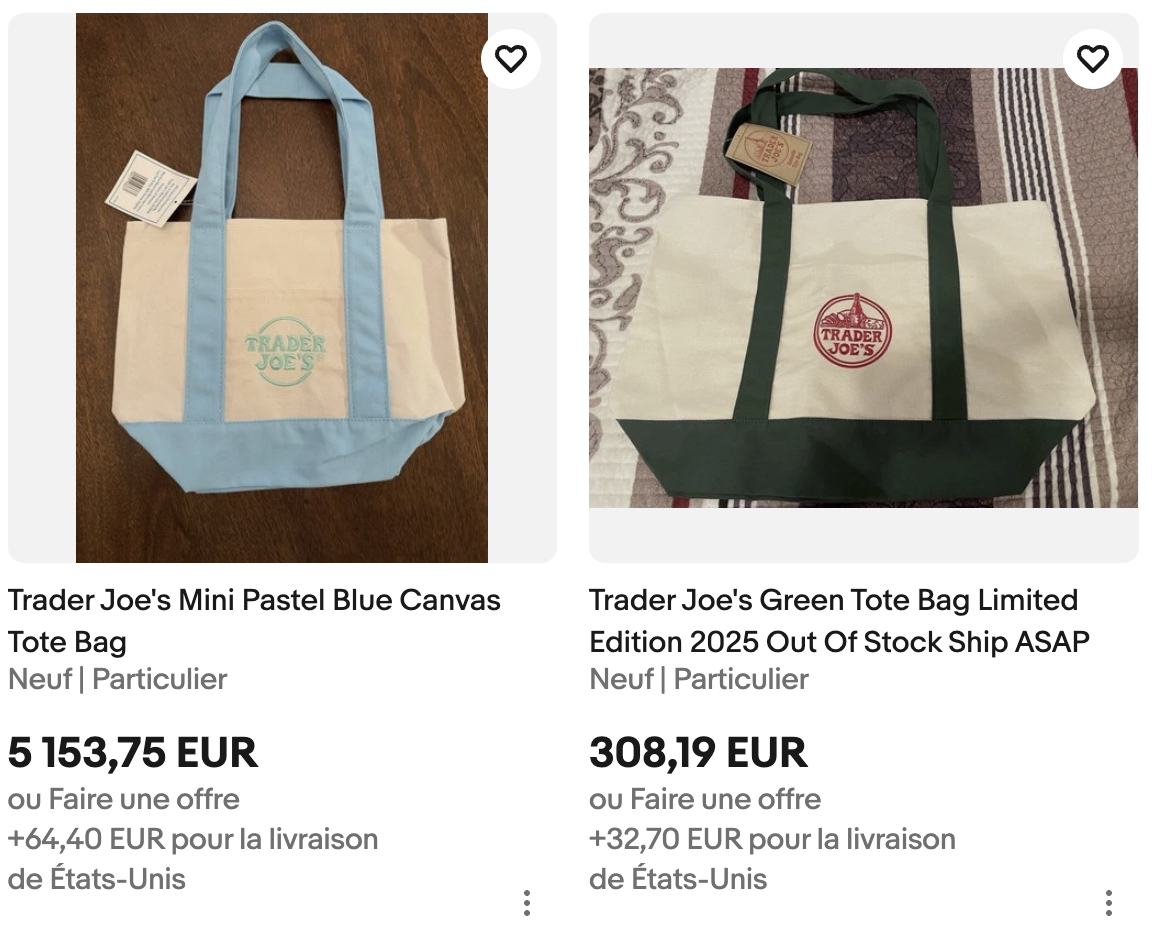 Erfolg Trader Joe's Tote Bags