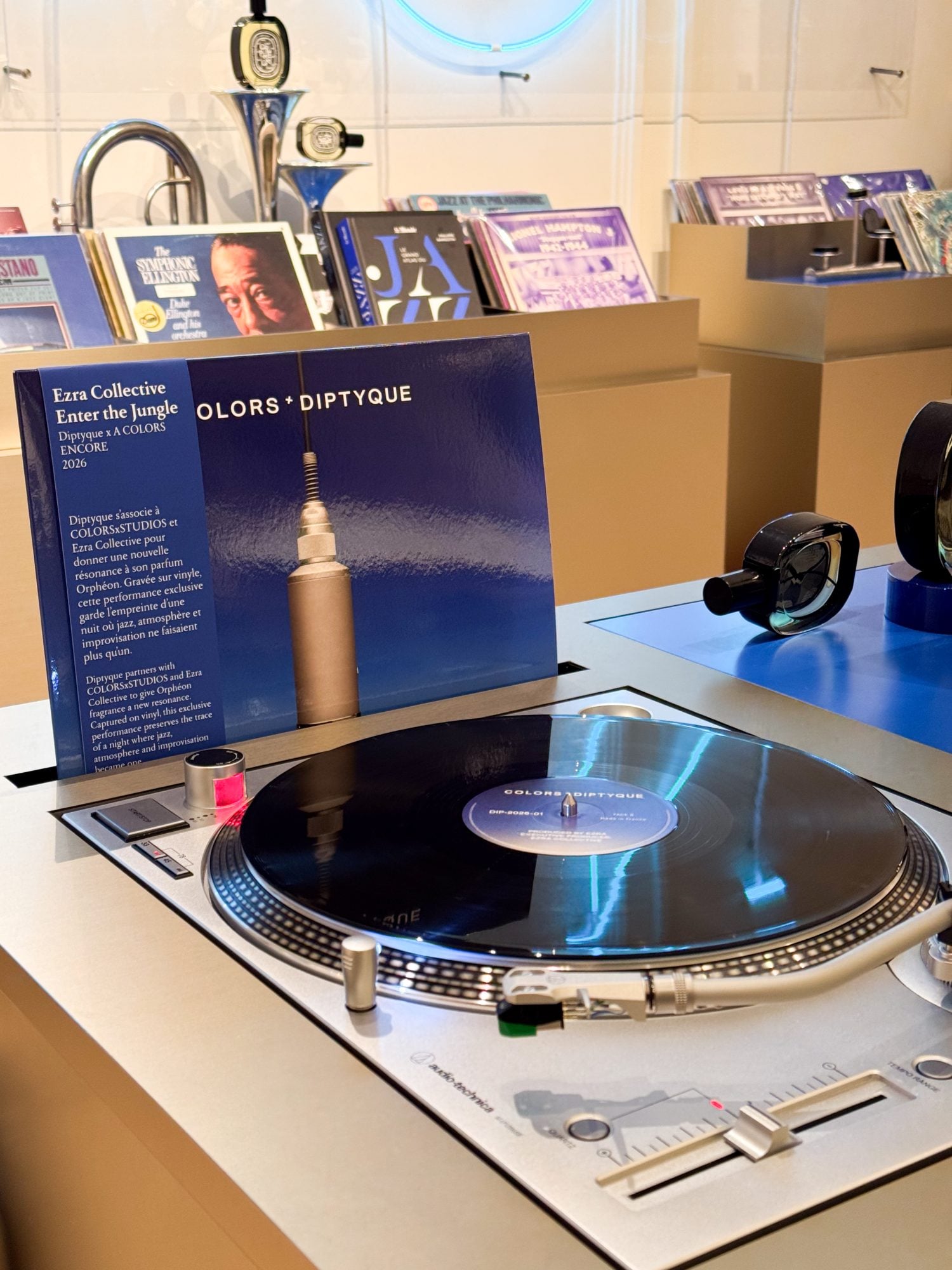 Vinyle Ezra Collective ColorsxStudios Diptyque photo Pauline PINOT