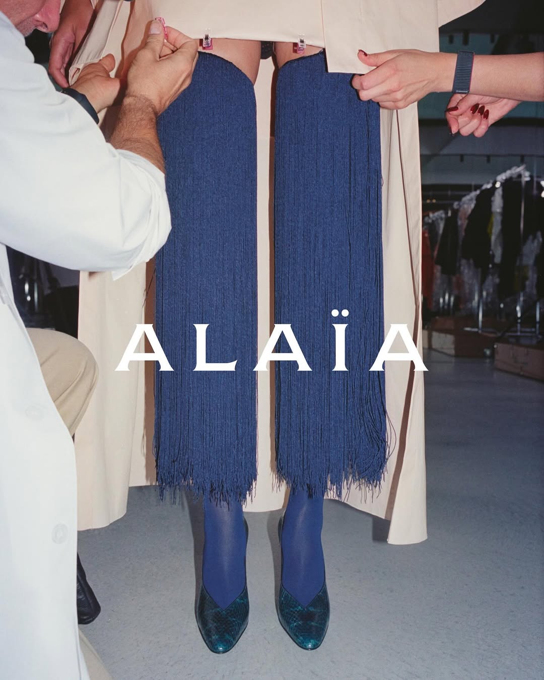 Die Rückkehr des Fransen-Trends diesen Frühling? 6 Fransen-Trend-Kollektion Frühling Sommer 2026 Alaïa
