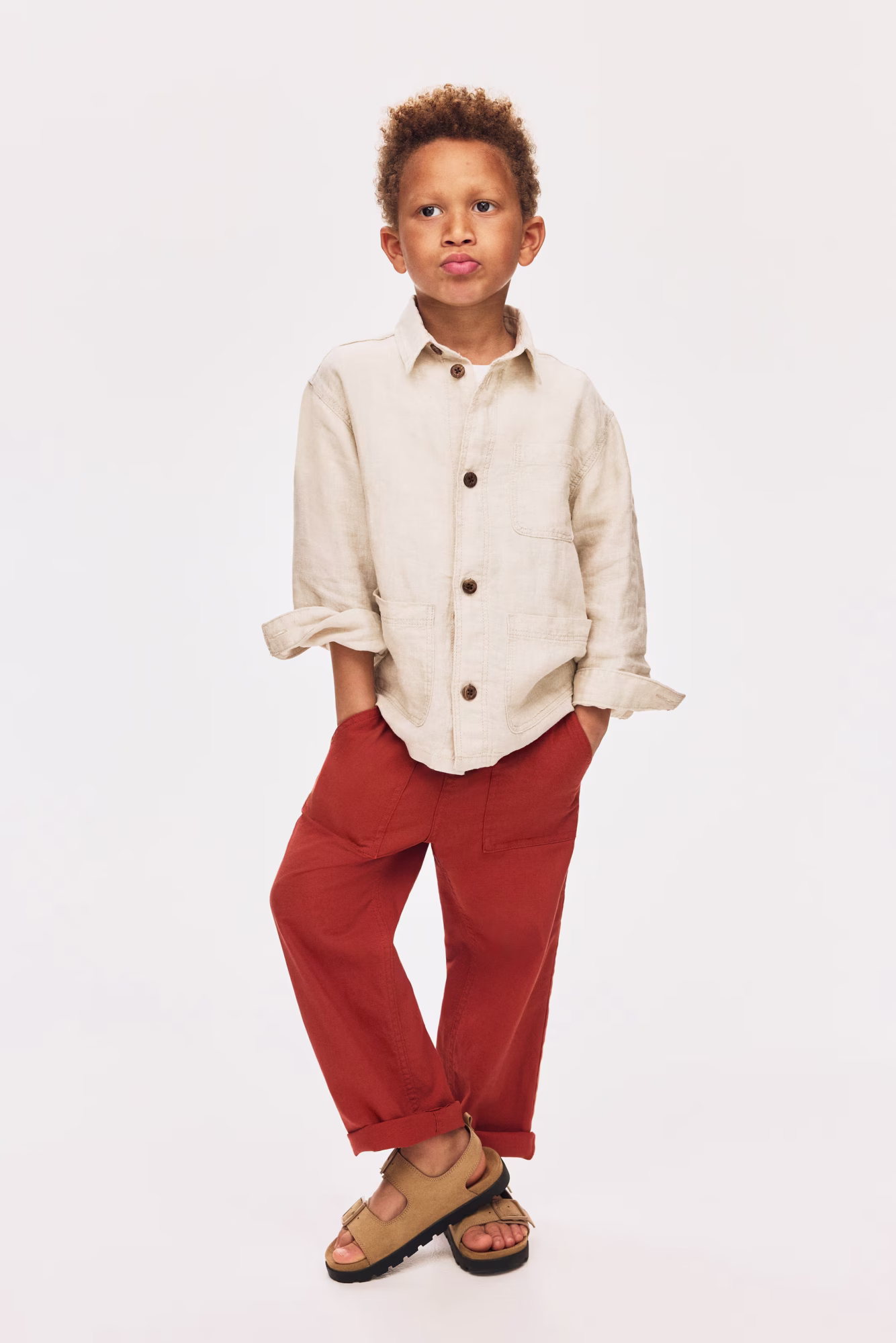 pantalon terracota