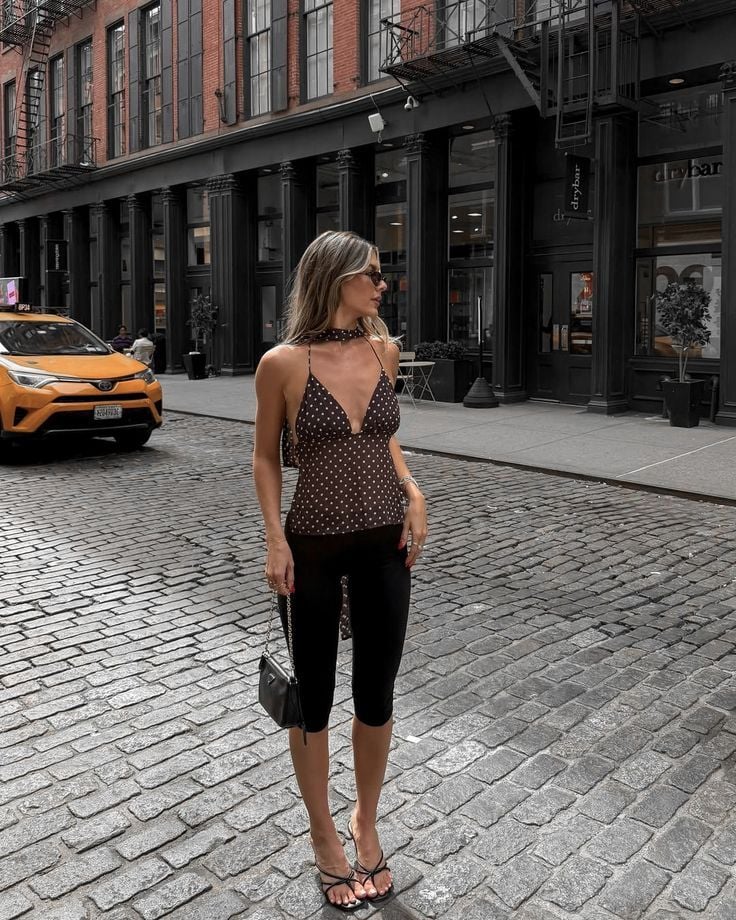 Outfit-Idee mit Capri-Hose