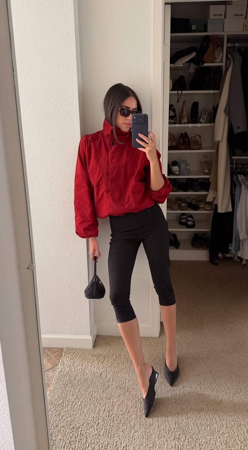 Outfit mit Capri-Hose
