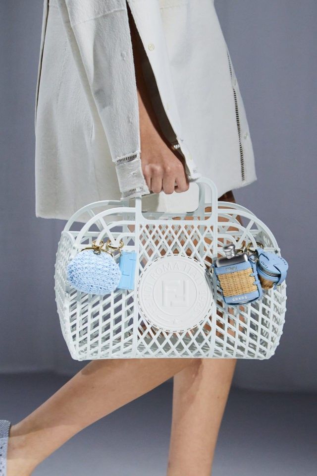 Fendi Plastik Tasche