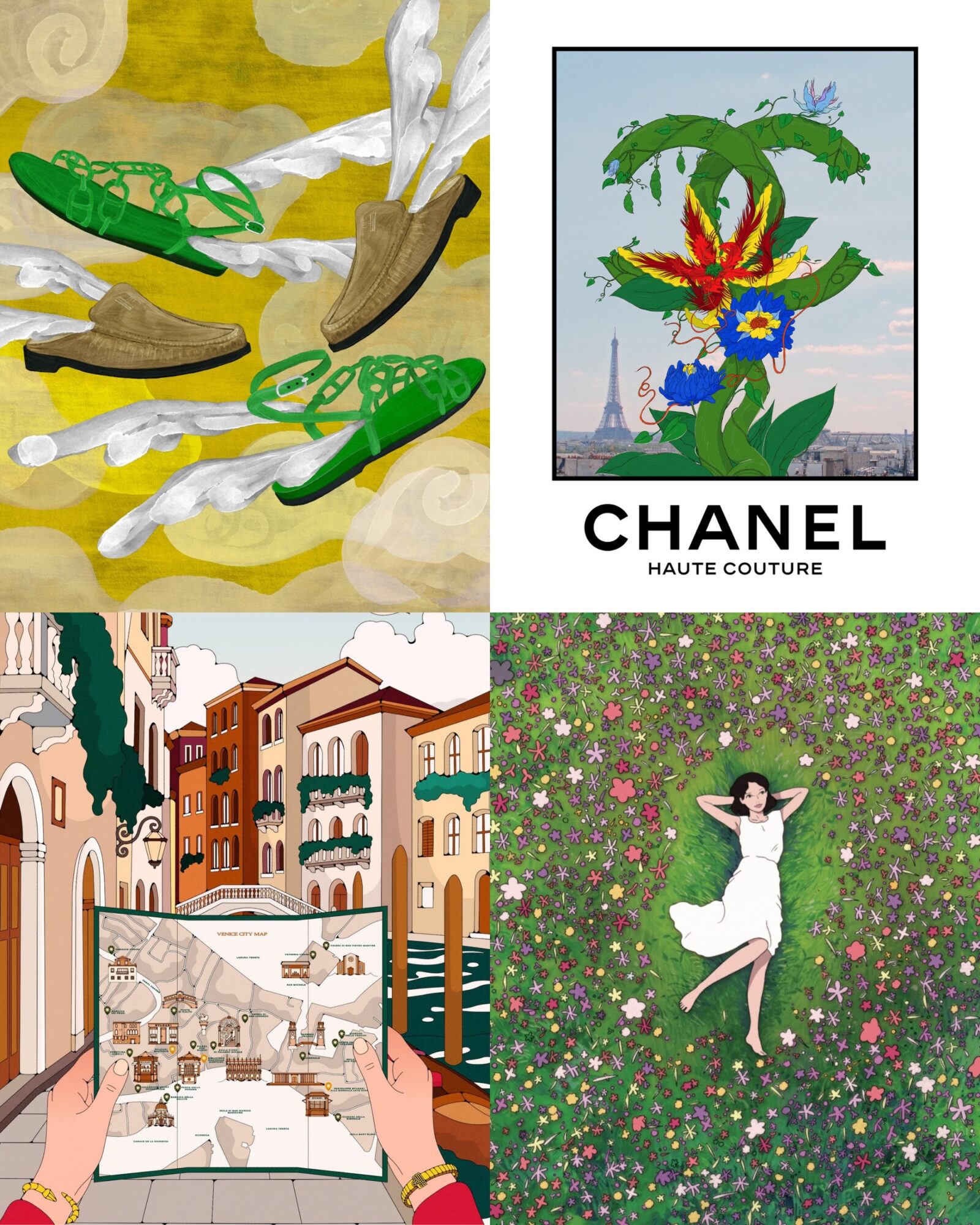 Luxus und Animation: Die neue Ära der Kommunikation? 2 animation et luxe communication dior hermes 1