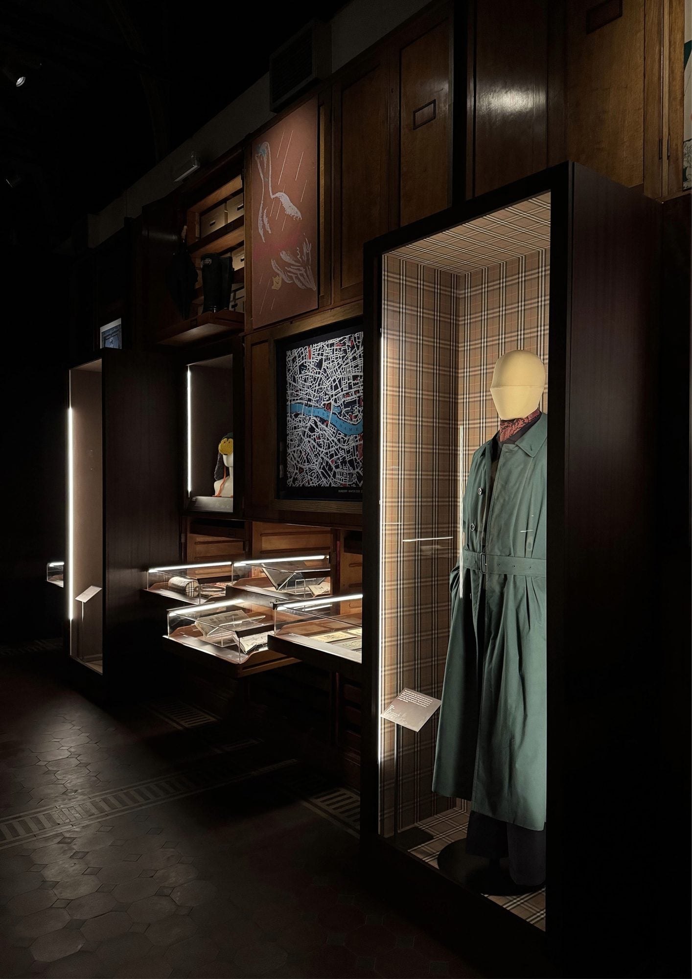 Expo Trench Burberry Londres